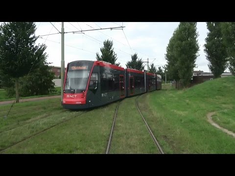 HTM tramlijn 16 Statenkwartier  - Wateringen - CS/Schedeldoekshaven | GTL8 3064 | 4K
