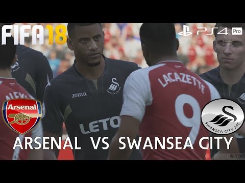 FIFA 18 (PS4 Pro) Arsenal v Swansea City PREMIER LEAGUE 28/10/2017 PREDICTION 1080P 60FPS