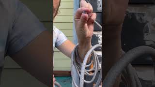 Backer rod to fill those gaps and make caulking easier