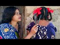 ASMR Indian Primary School Girl Hair Binding Style Doing My Sweet Mom Whispering 🫶