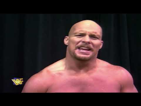Stone Cold Backstage Interview.  November 11, 1996. WWF RAW