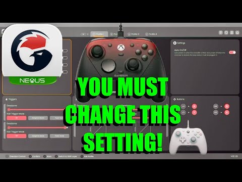 BEST Gamesir Nexus SETTINGS! (g7pro, g7se, g7he | Xbox and PC)