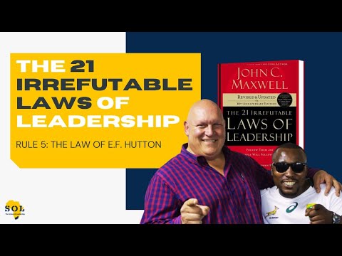 Lead now! Episode 5: The Law of EF Hutton