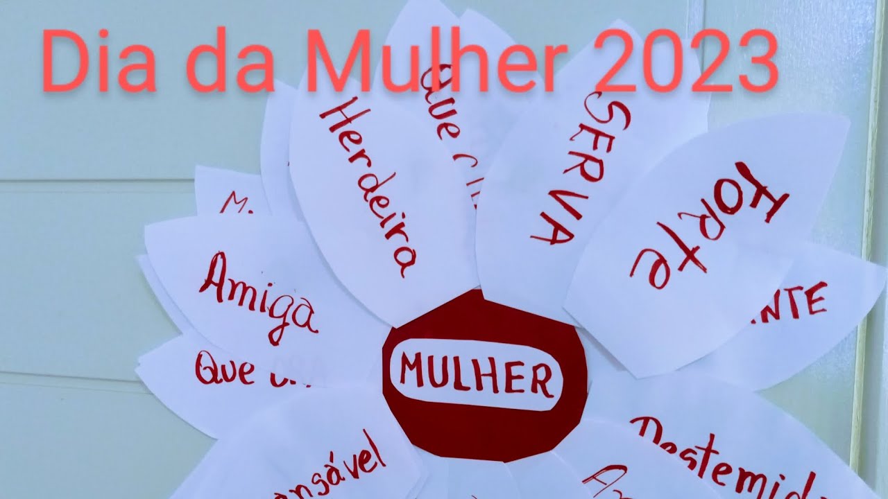 Dia Internacional da Mulher , dinâmica, mensagem e músicas de Eliane Sabka