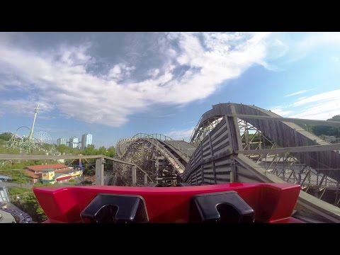 Balder front seat on-ride HD POV Liseberg