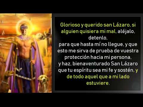 prayer of St. Lazarus