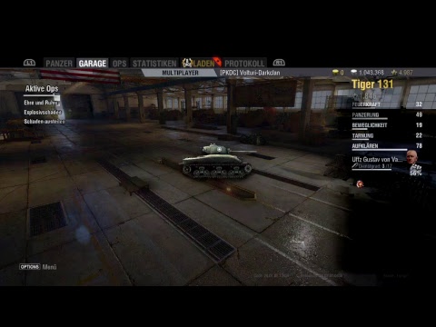 World of Tanks Tiger I / Hammer / Tiger I 131 [Deutsch/Gameplay] (PS4)