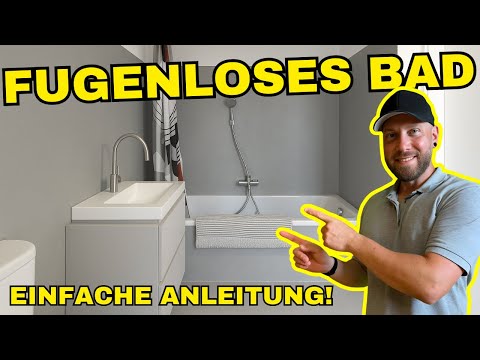 Komplettes BAD MAKEOVER – fugenlos mit MIKROZEMENT!