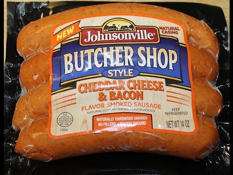 Johnsonville: Butcher Shop Style Cheddar Cheese &...