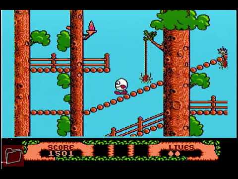The Fantastic Adventures of Dizzy (NES, Red/Aladdin version) speedrun in 39:08 (no deaths)