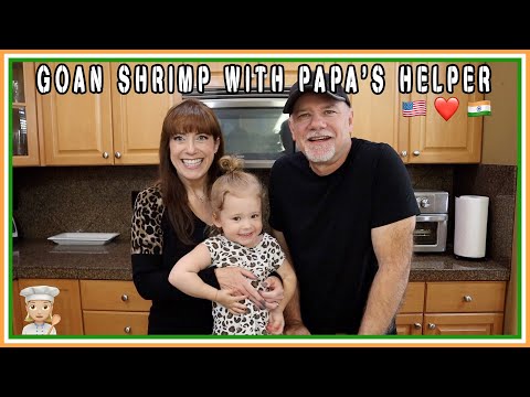 American Makes Goan Shrimp 🇮🇳 | Homemade Indian Food | How To Make It | Cooking | Eating