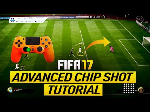 FIFA 17 UNSTOPPABLE SHOOTING TECHNIQUE TUTORIAL - ADVANCED CHIP SHOT - TPS & TRICKS