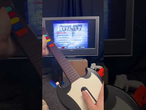 Revisiting Guitar Hero on PS2! #nostalgia #guitarhero #ps2 #playstation #rockband #2000s #2000skids