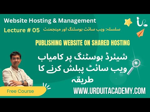 Lecture 1 Web Hosting Management Series What is Domain Name and Hosting Urdu IT Academy