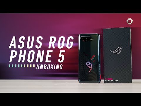 ASUS ROG Phone 5 Unboxing: Big improvements, bigger power
