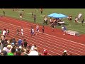 100m 2018 State Meet