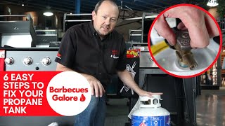 How To Fix Your Propane Tank in 6 Easy Steps | Barbecues Galore