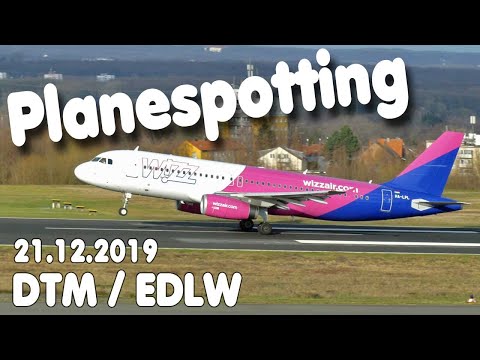 Planespotting in DTM/EDLW Dortmund | 21.12.2019 | Einfache Versuche von der Besucherterrasse