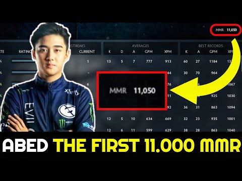 ABED 11.000 MMR - WORLD FIRST 11k MMR PLAYER IN DOTA 2 HISTORY !!!