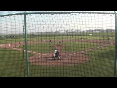 Sam Buelens hits Double borgerhoutSquirrels vs uvv