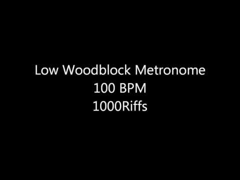 Low Woodblock Metronome - 100 BPM