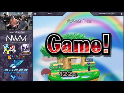SSN 15 - Aura(Peach) Vs. Decoste in the shell(Marth)
