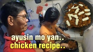 Father & daughter cook together #happyfamily