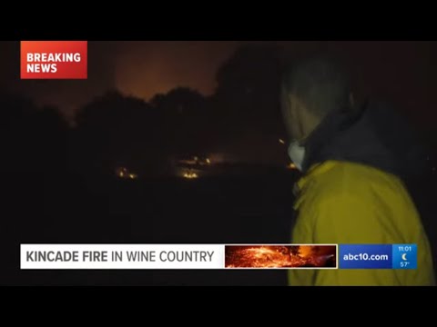 Kincade Fire, PG&E power shutoffs, extreme winds across California