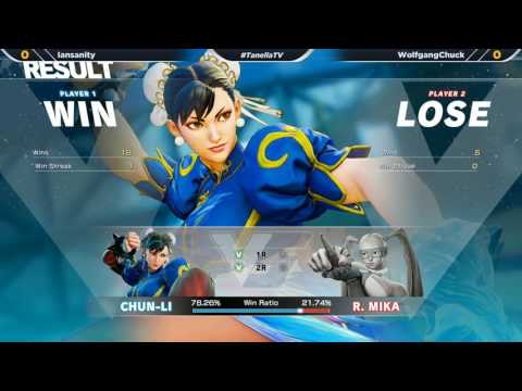 WNF SFV Off Season 3.1 - Iansanity (Chun-Li) vs Wolfgang Chuck (R.Mika)
