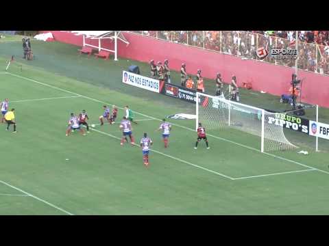 Melhores Momentos - Vitória 0 x 1 Bahia (08/04/2018)