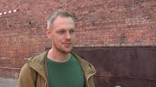 «Старий і море»: у центрі Харкова з’явився новий мурал