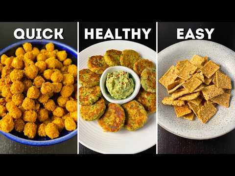3 Easy But Healthy Chickpea Snack Recipes