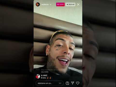 🛑🛑🛑 Mc Kevin faz Live falando que não quer mais perreco 🛑🛑🛑
