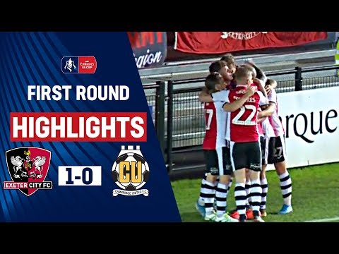 Grecians Score Late to Progress! | Exeter City 1-0 Cambridge United | Emirates FA Cup 19/20