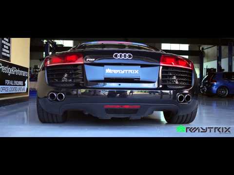Audi R8 V8 x Titanium Performance Valvetronic Exhaust by Armytrix Australia