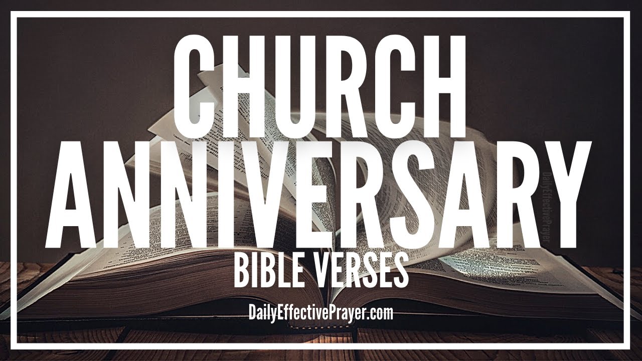 Bible Verses On Church Anniversary | Scriptures For a Church Anniversary (Audio Bible)