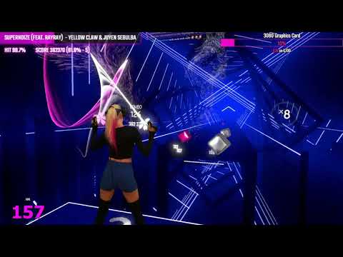 Supernoize (feat. RayRay) - Yellow Claw & Juyen Sebulba Beat Saber Expert+ Twitch