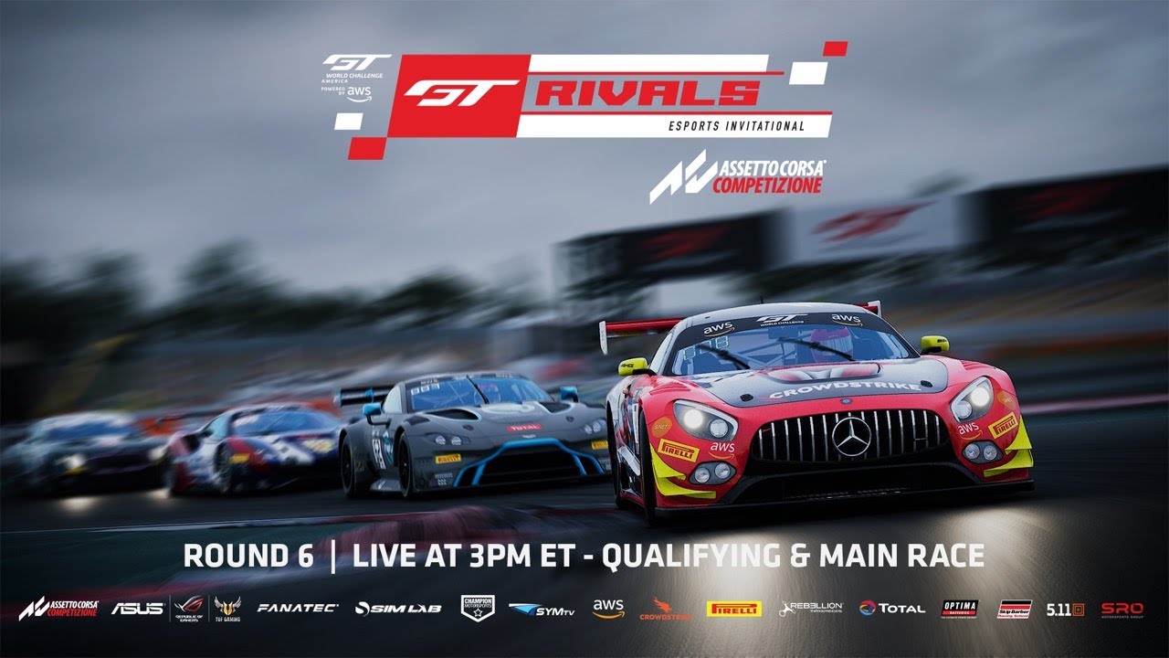 GT Rivals Esports – Round 6 @ Barcelona - GT World Challenge America 2020