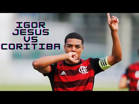 Igor Jesus | Flamengo - (vs Coritiba) - [16/04/2023] - Pode ser ele o substituto do João Gomes?