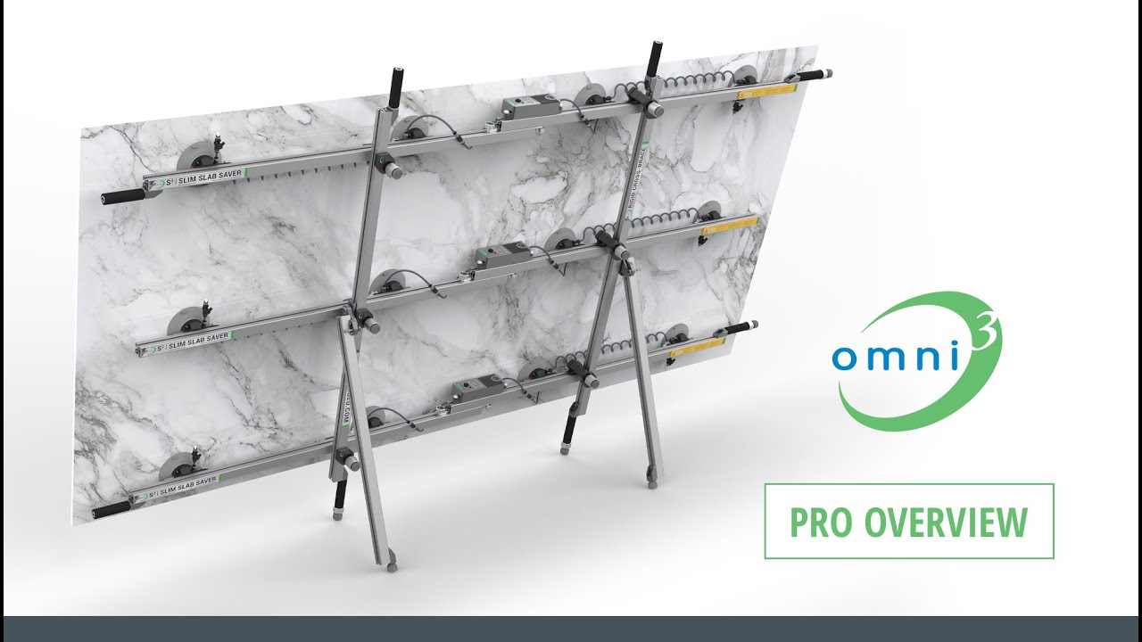 S3 Slim Slab Saver 3-Rail Overview