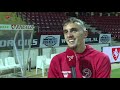 Almere City FC speelt gelijk bij Telstar. Lance Duijvestijn blikt terug.