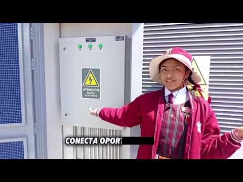 La ruta de la electricidad, IE "9DEJULIO", CONCEPCIÓN, JUNÍN