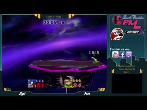Smash @ Skyloft 8/21 - Losers Finals - Jfyst (Sonic) vs Pure (Peach)