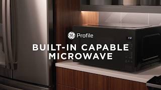 GE Profile 2.2 Cu. Ft. Built-In Sensor Microwave Oven Gray PEB7227ANDD Picture