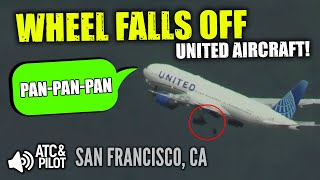 United 777 LOSES WHEEL on Takeoff! Emergency Landing in LA (Flight UA-35)