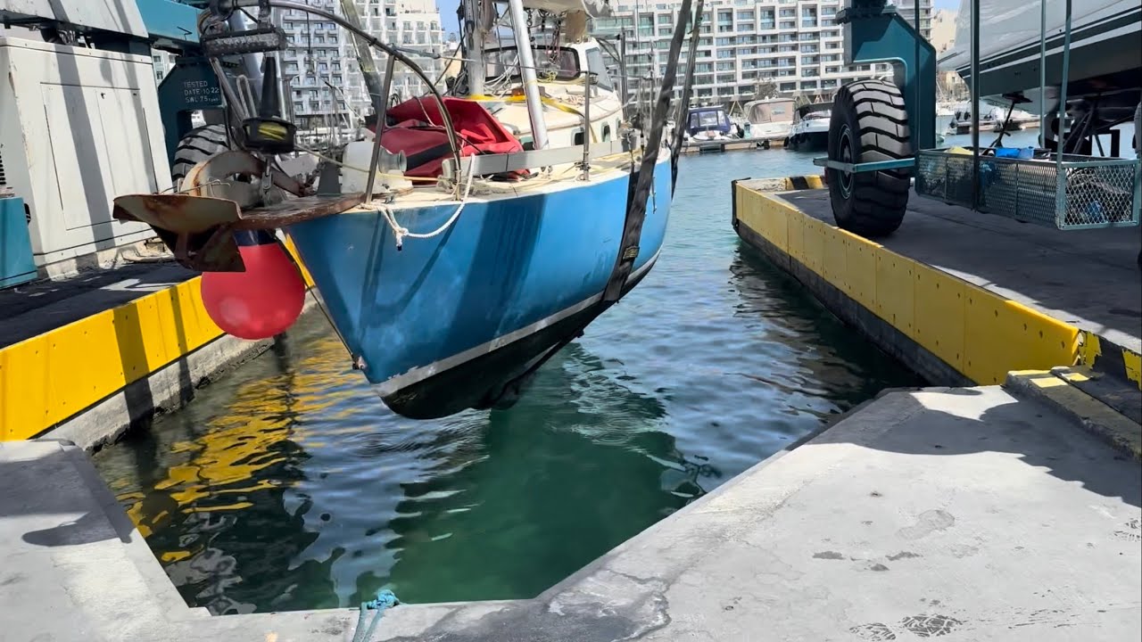 Boat projects and a haul out in Malta 🇲🇹