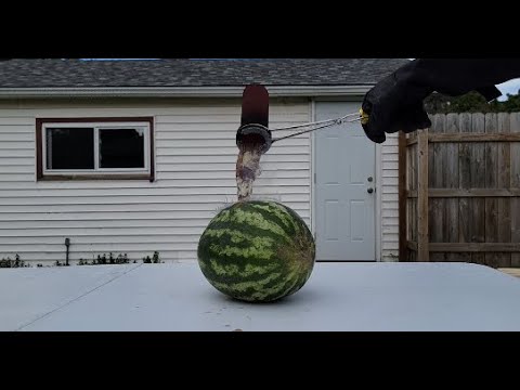 Never Pour Molten Salt Into a Watermelon ;)