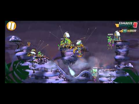 Angry Birds 2 level 906 [Alternative solution with Bubbles]