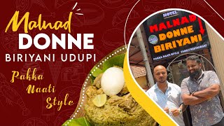 Hotel Malnad Donne Biryani Udupi 😎