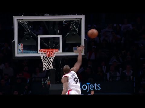 Raptors Highlights: Ibaka Swats Dinwiddie - January 8, 2018